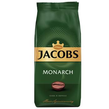 Кава в зернах Jacobs Monarch 250г - купити, ціни на МегаМаркет - фото 1