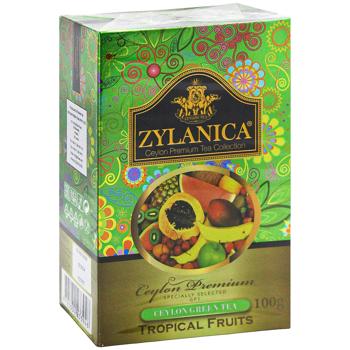 Чай зелений Zylanica з тропічними фруктами 100г - купити, ціни на Епіцентр FOOD - фото 3