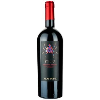 Вино Mottura Stilio Primitivo di Manduria червоне сухе 14,5% 0,75л - купити, ціни на - фото 1