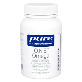 Риб'ячий жир Pure Encapsulations O.N.E. Omega 60 гелевих капсул - купити, ціни на Біотус - фото 1