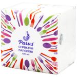 Parus 1-ply White Table Napkins 100pcs