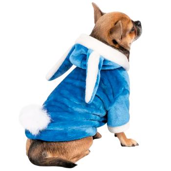 Толстовка для собак Pet Fashion «Rabbit» M (синя) - купити, ціни на MasterZoo - фото 3