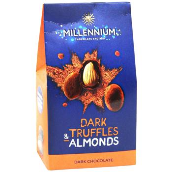 Millennium Almond Candies in Dark Truffle 100g - buy, prices for Tavria V - photo 3