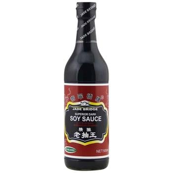 Jade Bridge Dark Soy Sauce 0.5l - buy, prices for Torba - photo 1