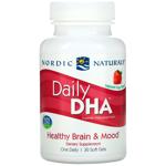 Риб'ячий жир (полуниця), Daily DHA, Nordic Naturals, 1000 мг, 30 капсул