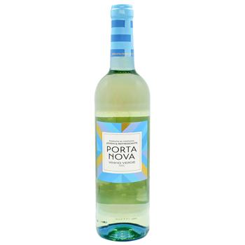 Вино Porta Nova Vinho Verde DOC Jovem & Refrescante біле напівсолодке 8,5% 0,75л - купити, ціни на Чудо Маркет - фото 1