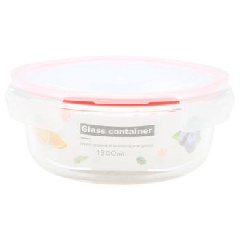 Zed Glass Food Container 1.3l - buy, prices for EKO Market - photo 1