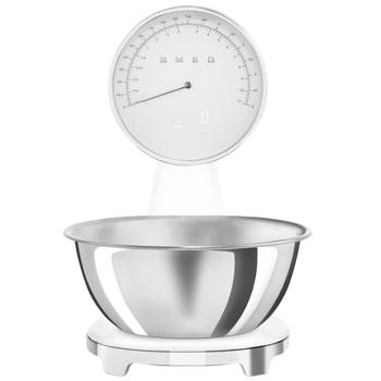 Ваги кухонні цифро-аналогові KSF01WHWW колір білий SMEG 1 шт - купити, ціни на WINETIME - фото 1