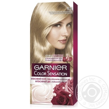Garnier Color Sensation 9 13 Cristal Beige Blonde Hair Color Buy