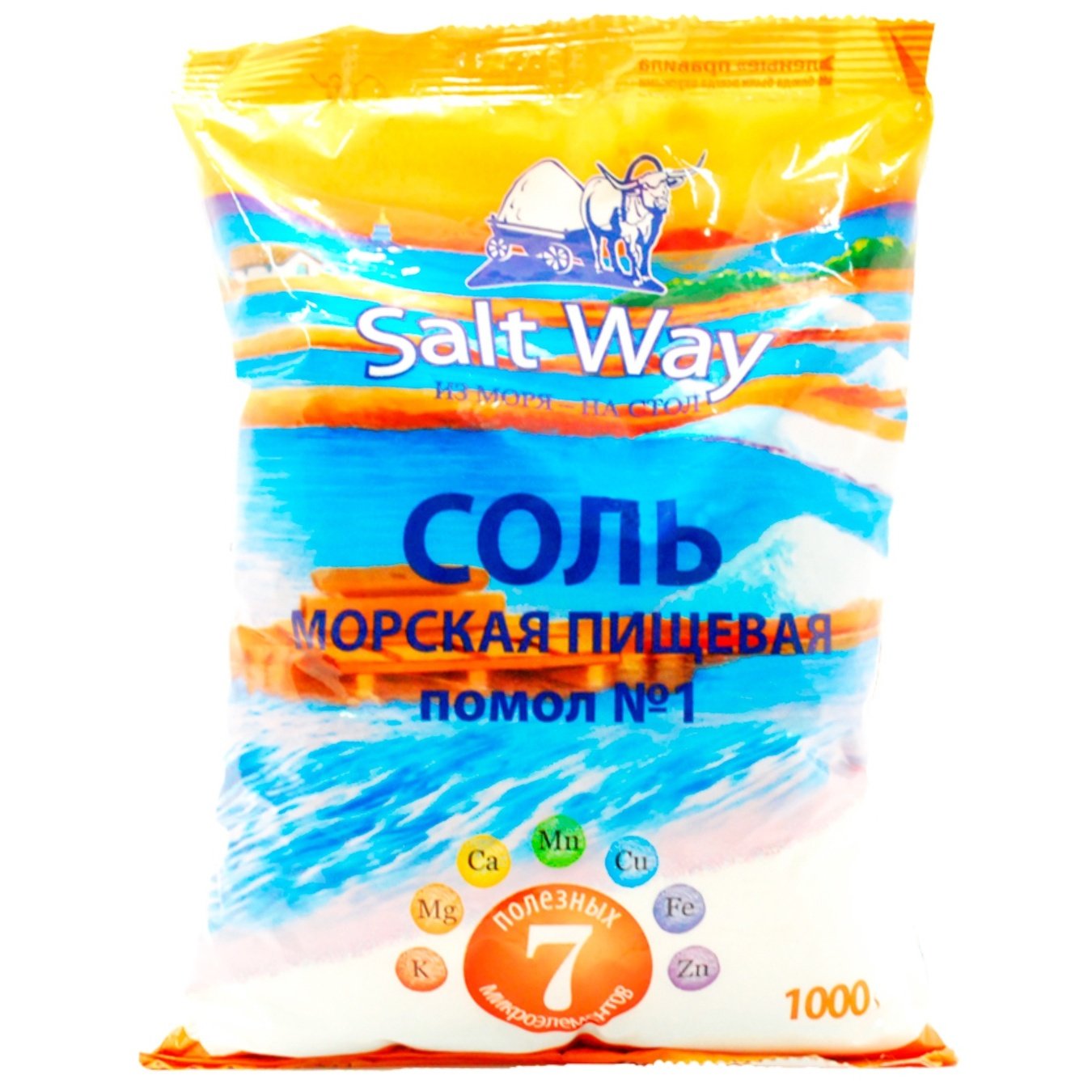 

Соль Salt Way морськая пищевая натуральная 1кг