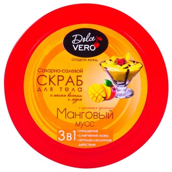 Скраб для тела Dolce Vero Манговый мус 250г - купить, цены на ULTRAMARKET - фото 2