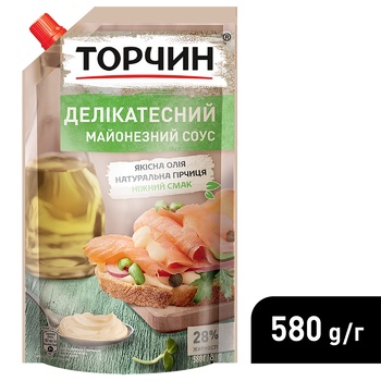 TORCHYN® Delikatesniy Mayonnaise Sauce 520g - buy, prices for METRO - photo 4