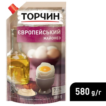 Майонез ТОРЧИН® Европейский 520г - купить, цены на ЕКО Маркет - фото 4