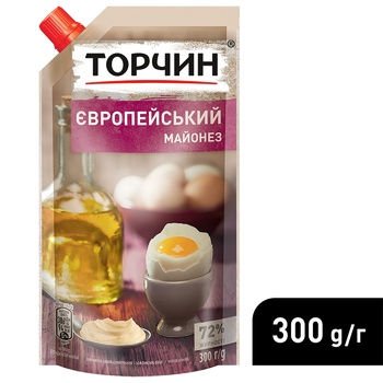 Майонез ТОРЧИН® Європейський 72% 300г - купити, ціни на Auchan - фото 6