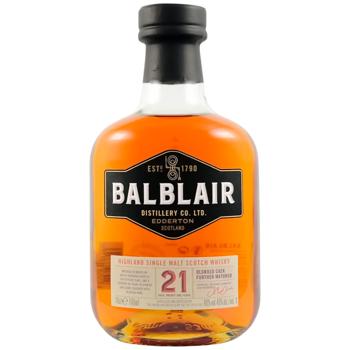 Віскі Balblair 21 рік 46% 0,7л - купити, ціни на WINETIME - фото 1