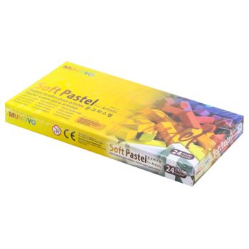 Mungyo MPS-24 Soft Dry Pastel 1/2 24 colors - buy, prices for MegaMarket - photo 2