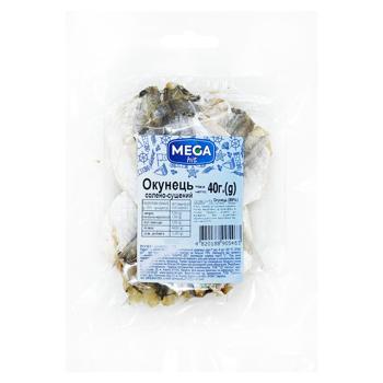 Окунь Mega hit солено-сушеный 40г - купить, цены на Чудо Маркет - фото 1