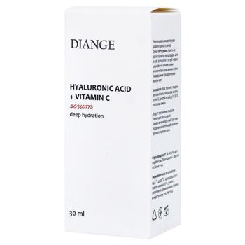 Сироватка д/обличчя Diange 30 мл Гіалуронова кисл та віт С - купить, цены на КОСМОС - фото 2