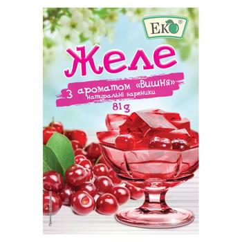 Eko Cherry Jelly 81g - buy, prices for ULTRAMARKET - photo 1