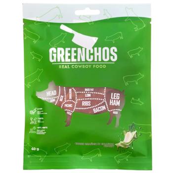 Greenchos Slices Pork with Horseradish Flavor 40g - buy, prices for COSMOS - photo 1