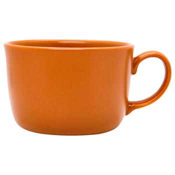 Keramia Terracotta Jumbo Ceramic Cup 490ml - buy, prices for MegaMarket - photo 1