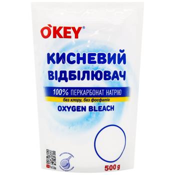 Відбілювач O'Key кисневий для білих речей 500г - купити, ціни на Таврія В - фото 1