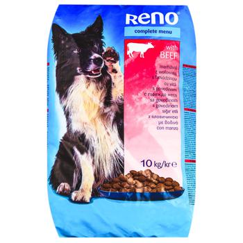 Корм сухой Reno с говядиной для собак 10кг - купить, цены на - фото 2