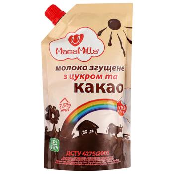 Mama Milla Condensed Milk with Cocoa and Sugar 7.5% 320g