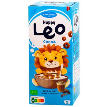 Хлопья Nordcrunch Happy Leo ржано-овсяные с какао 150г