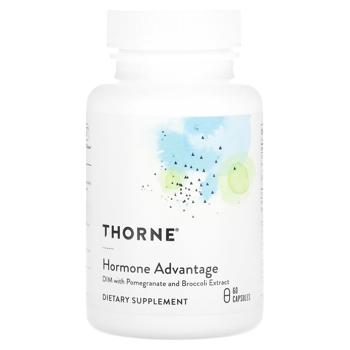 Дииндолилметан с экстрактом граната и брокколи Thorne Research Hormone Advantage 60 капсул - купить, цены на Biotus - фото 1