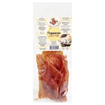 Снеки курячі Best sneck's Пармезан 50г - купити, ціни на Чудо Маркет - фото 1