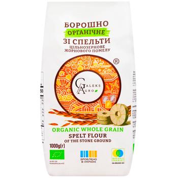 Борошно Galeks-Agro зі спельти цільнозернове органічне 1кг - купити, ціни на WINETIME - фото 2