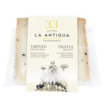 Сир тверд. витр. La Antigua 250г Curado з трюф. (Іспанія) - купить, цены на КОСМОС - фото 1