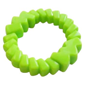 AnimAll GrizZzly іграшка для собак мотиваційне кільце 16,5х16,5х4,5 см - зелений - купить, цены на MasterZoo - фото 1