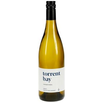 Вино Torrent Bay Sauvignon Blanc біле сухе 12% 0,75л - купити, ціни на МегаМаркет - фото 1