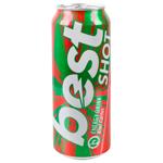 Напиток энергетический Best Shot Kiwi Cactus 0,5л