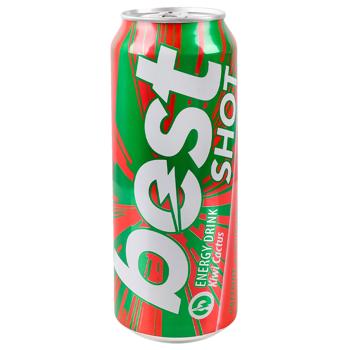 Напій енергетичний Best Shot Kiwi Cactus 0,5л - купити, ціни на Ідеал - фото 1