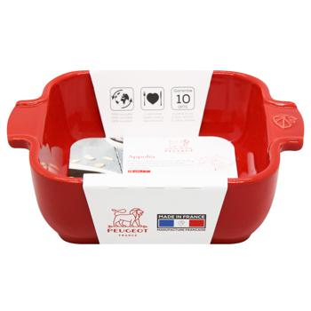 Peugeot Appolia Square Red Baking Dish 18cm - buy, prices for - photo 2