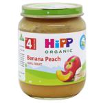 Hipp Peaches with Bananas Puree 125g