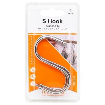 Zed Hooks Set 3.2x9cm 4pcs - buy, prices for EKO Market - photo 1