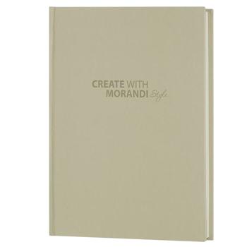 Buromax Morandi Style Checkered Notebook A5 80pages Olive