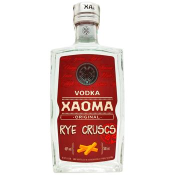 Водка Хаома Rye Cruscs 40% 0,5л - купить, цены на Cупермаркет "Харьков" - фото 1