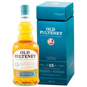 Віскі Old Pulteney 15 0.7 л - купити, ціни на WINETIME - фото 1