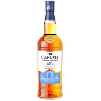 The Glenlivet Founder's Whisky 700 ml gift box - buy, prices for COSMOS - photo 1