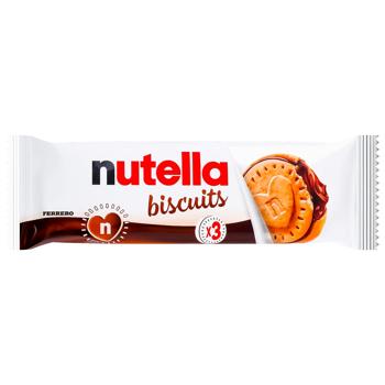Печенье Biscuits Nutella ореховая паста и какао 41,4г