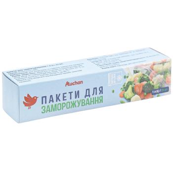 Auchan Bags for Freezing 15х25cm 1l 25pcs - buy, prices for - photo 3