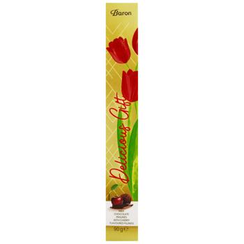 Конфеты Baron Delicious Gift пралине с вишневой начинкой 90г - купить, цены на МегаМаркет - фото 2