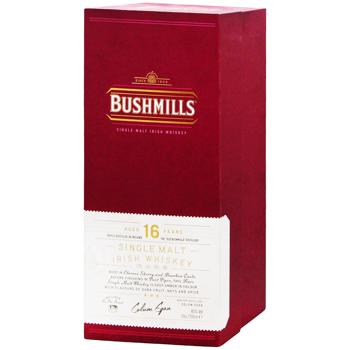 Виски Bushmills 16 лет 40% 0,7л - купить, цены на WINETIME - фото 1