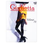 Колготи Giulietta Velour nero жіночі 70ден 3р