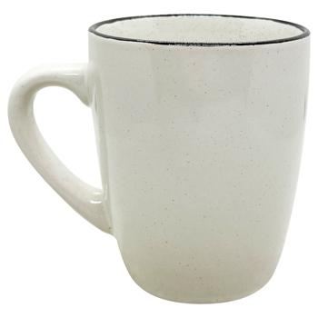 Чашка Зед 8,5х10,5см молочний - купити, ціни на ЕКО Маркет - фото 1